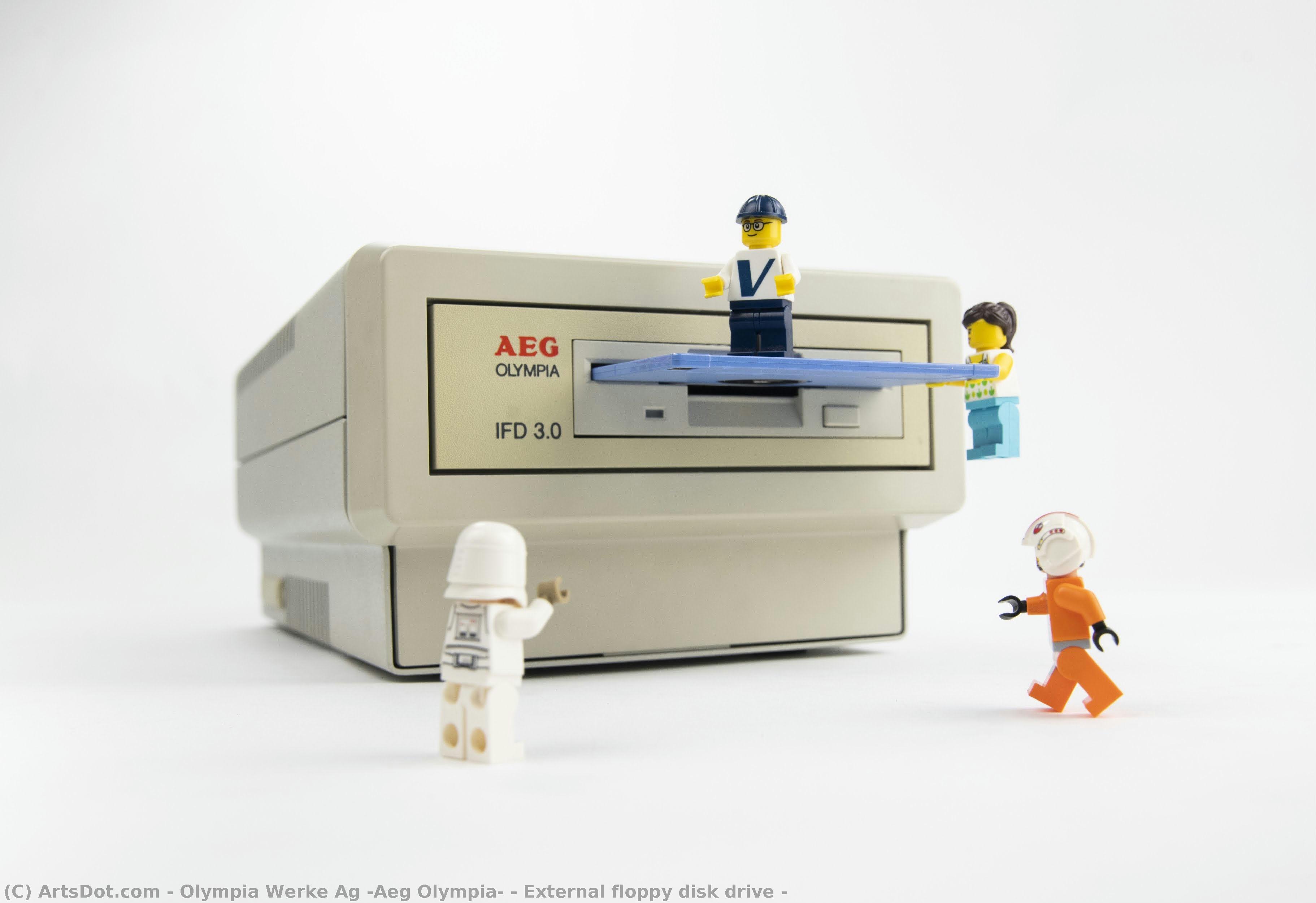 External Floppy Disk Drive — Olympia Werke Ag [aeg Olympia]