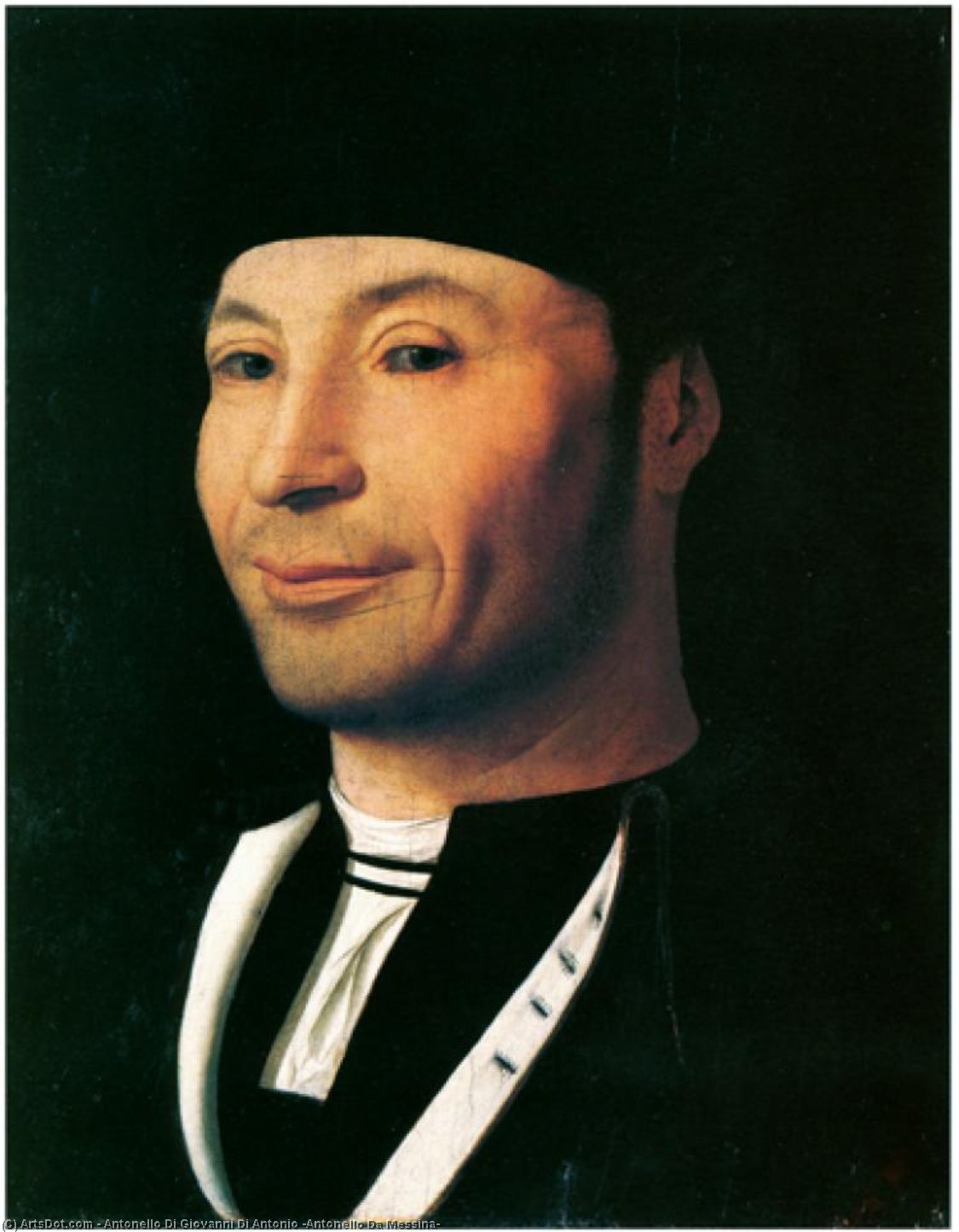 Portrait Of A Man — Antonello Di Giovanni Di Antonio (antonello Da Messina)