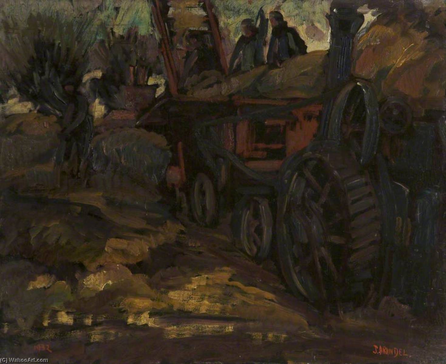 Threshing — James Arundel