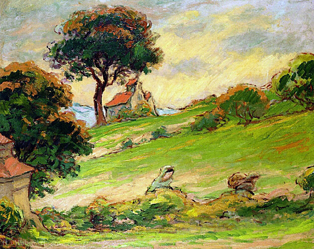 Paysage Breton — Claude Emile Schuffenecker
