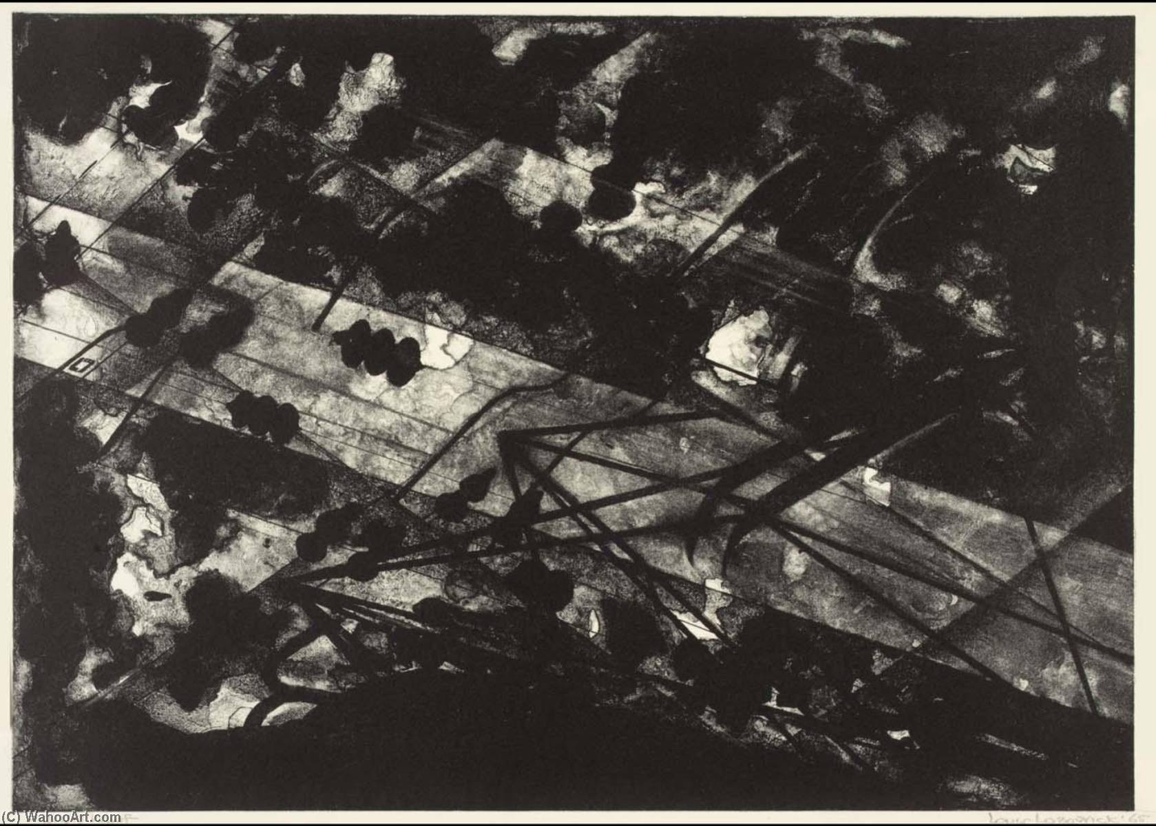 Aerial Landscape — Louis Lozowick