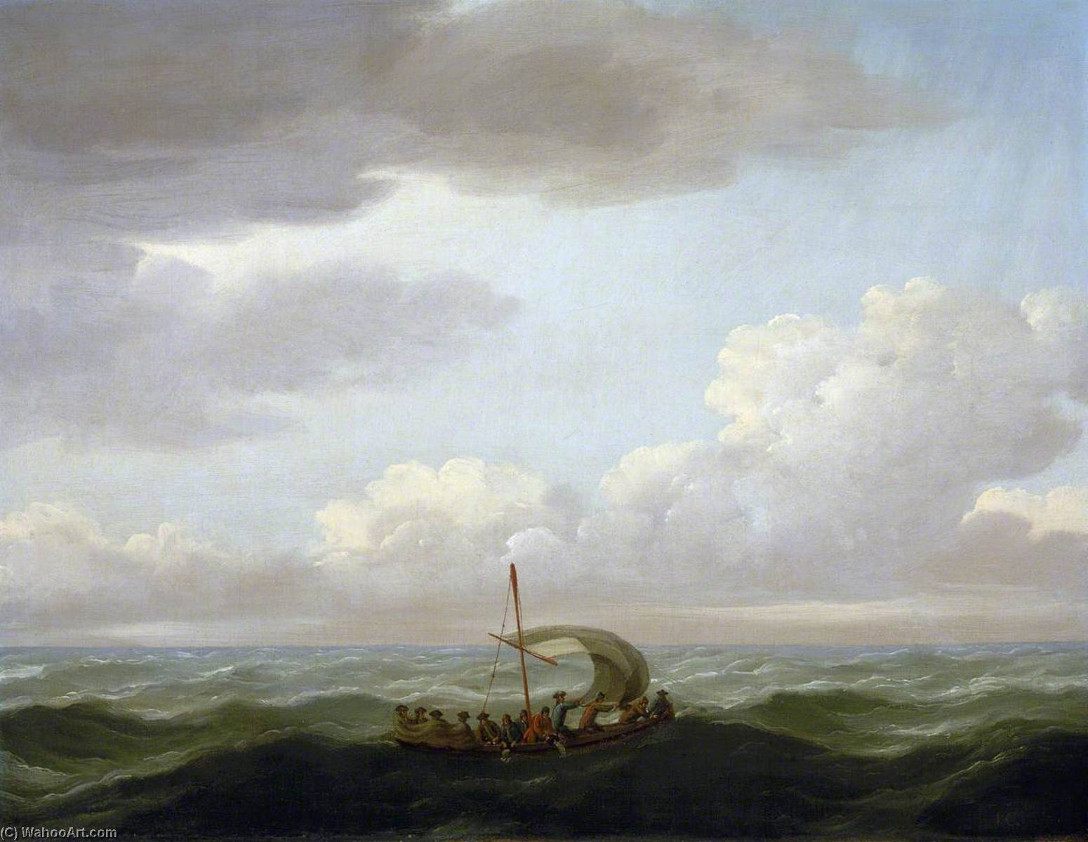 The Yawl Of The 'luxborough' Galley — John Cleveley The Elder