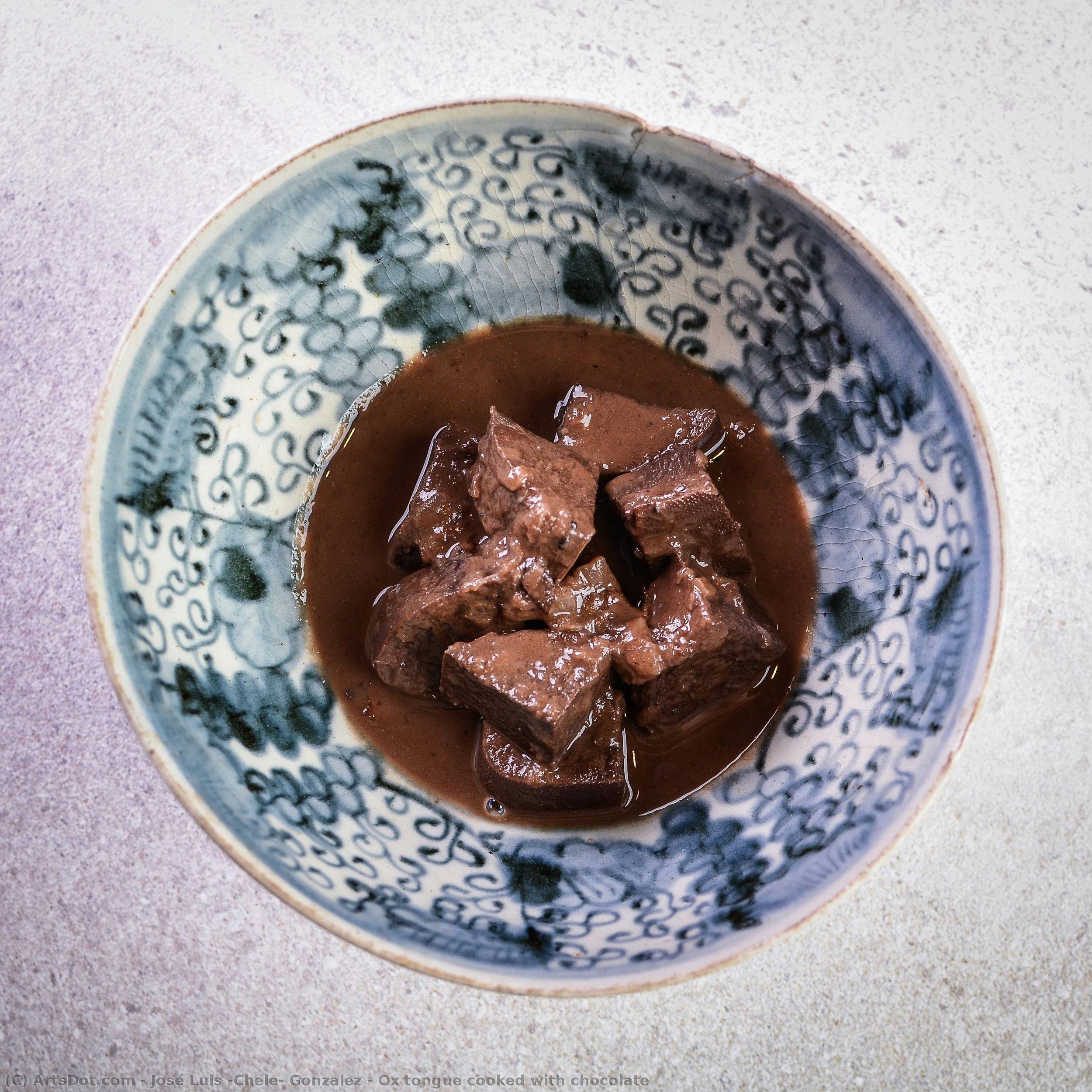 Ox Tongue Cooked With Chocolate — José Luis "chele" Gonzalez