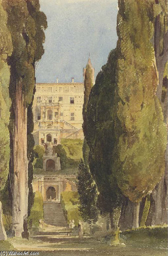 Villa D'este, Tivoli, Italy — Thomas Hartley Cromek