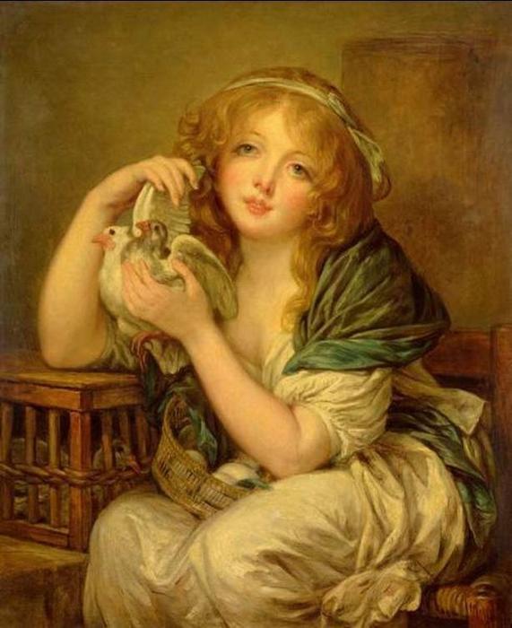 Girl With The Doves — ジョン・コンスタブル