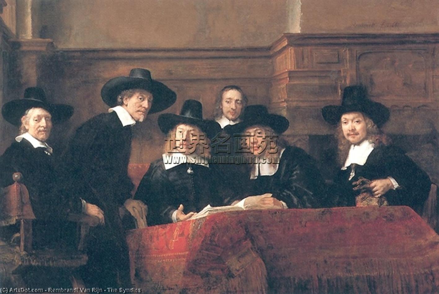 The Syndics — Rembrandt Van Rijn