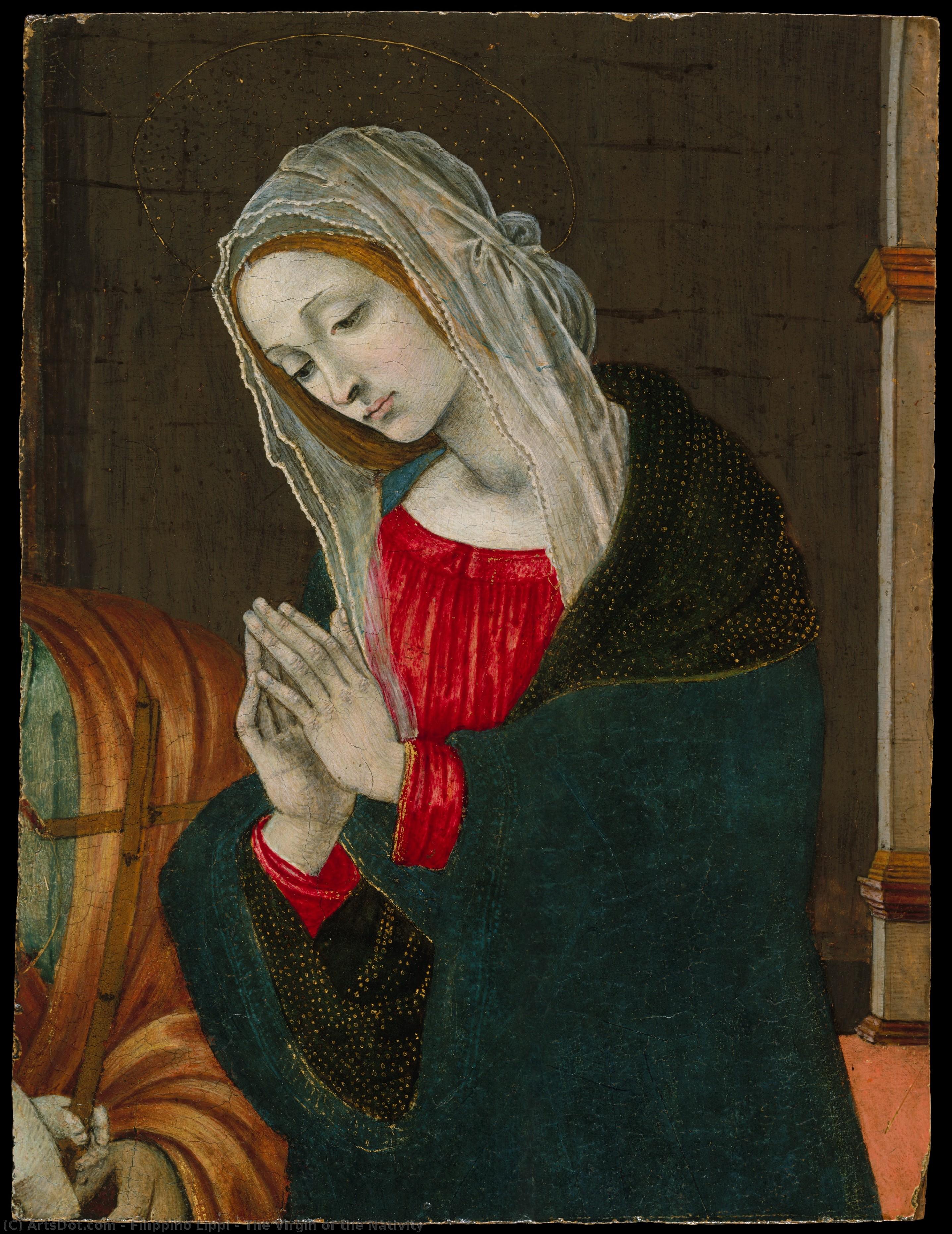 The Virgin Of The Nativity — Filippino Lippi