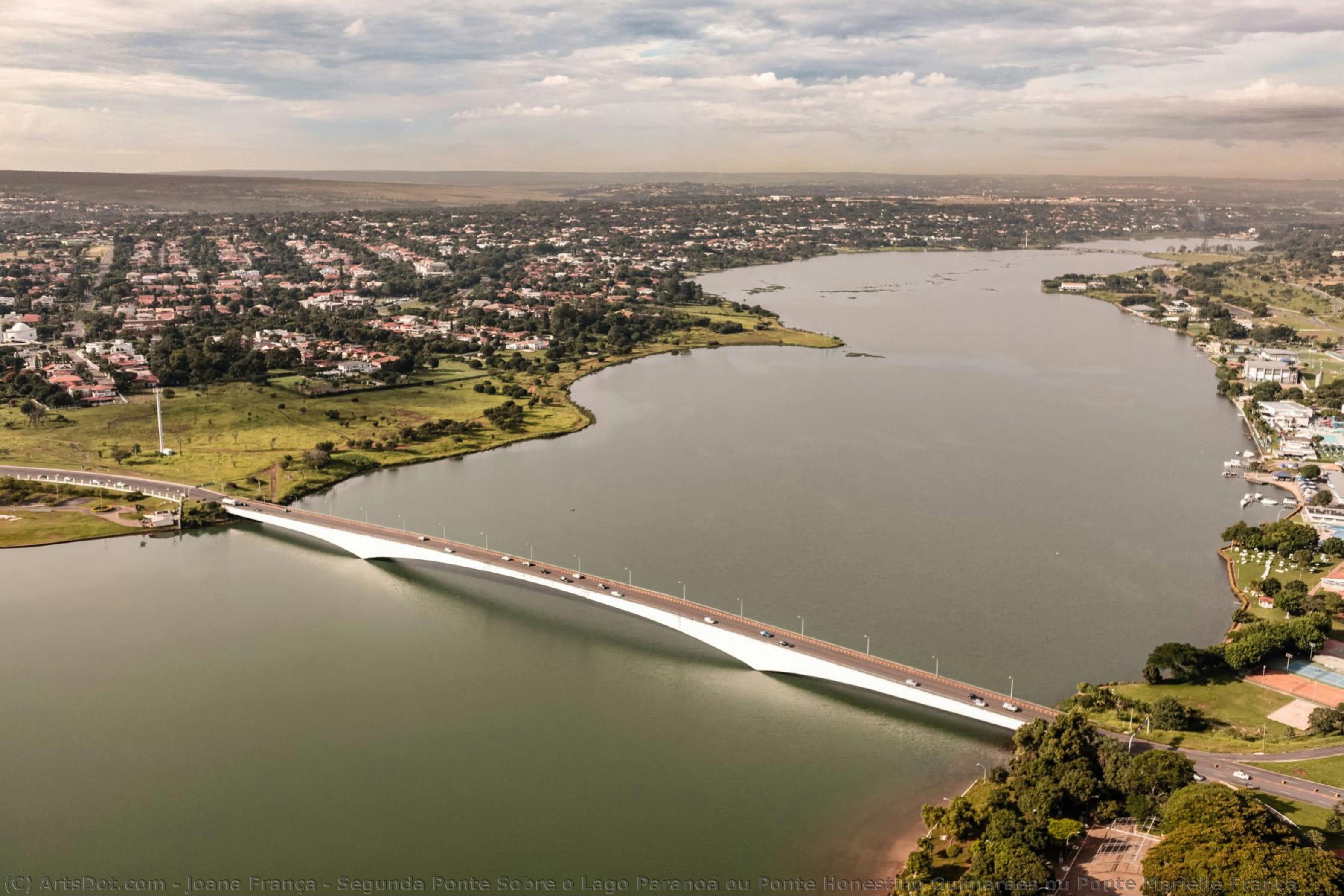 Segunda Ponte Sobre O Lago Paranoá Ou Ponte Honestino Guimarães Ou Ponte Marielle França — Joana França