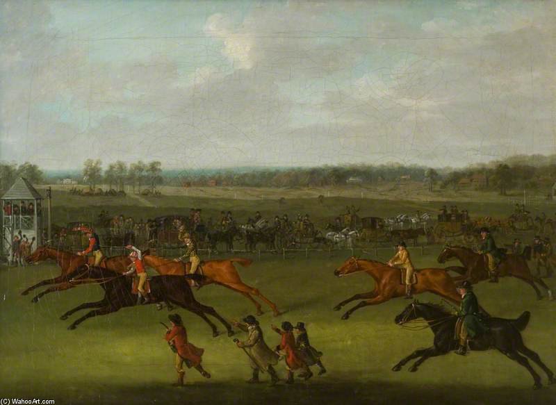 The Oatlands Stakes, Ascot Heath — John Nost Sartorius