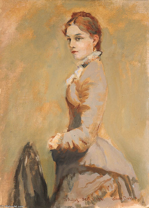 To Sally, Portrait Of A Young Woman — Alson Skinner Clark