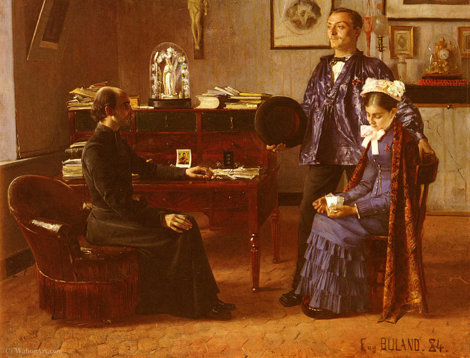Shortly After The Wedding Night — Jean Eugène Buland