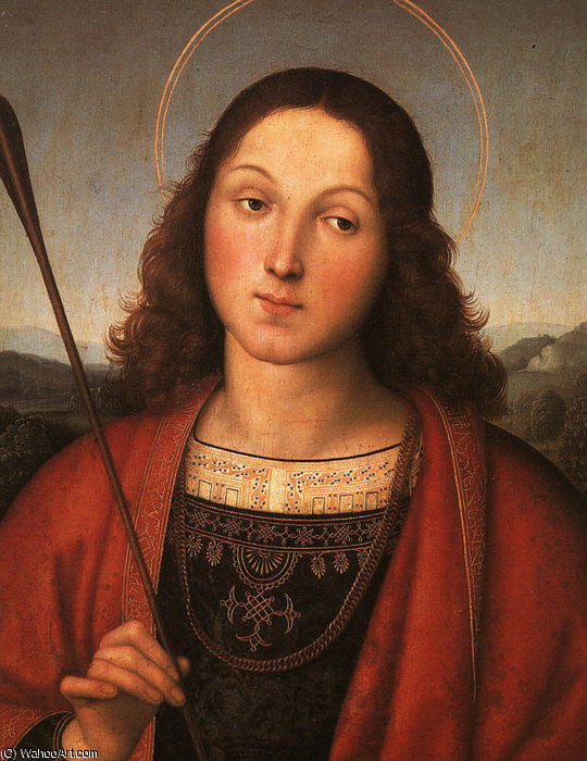 St. Sebastian (probably With Perugino), Approx. - (15) — Рафаэль