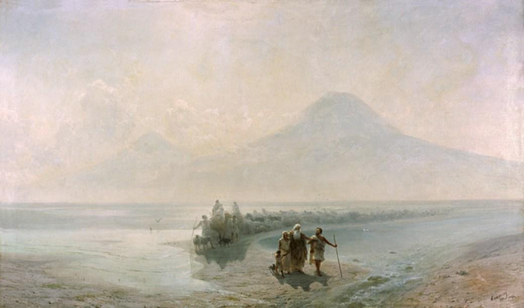 Dejection Of Noah From Mountain Ararat — Ivan Konstantinovich Aivazovsky