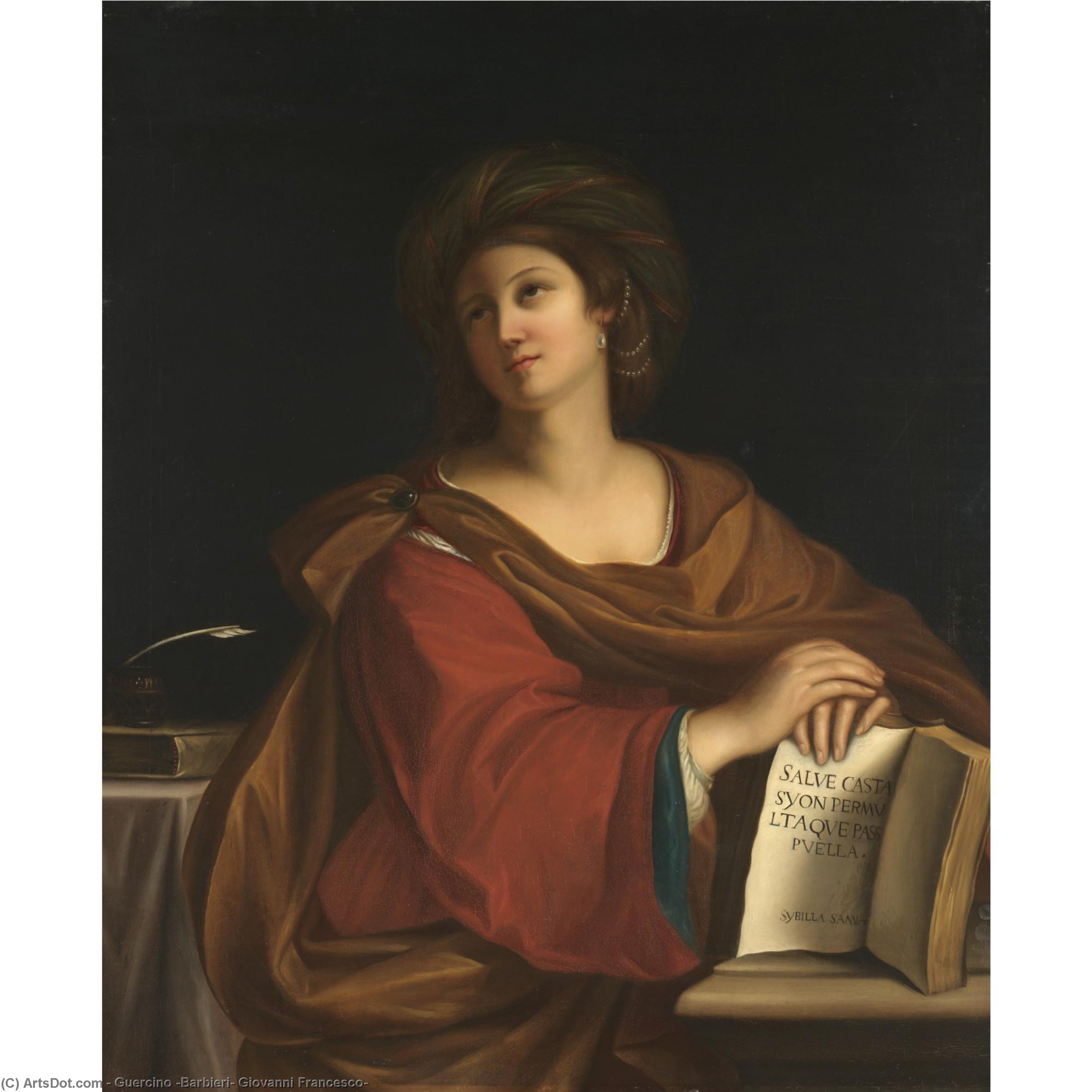 The Samian Sybil — Гуерчино (il Guercino)