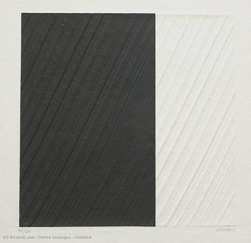 Untitled — Pierre Soulages