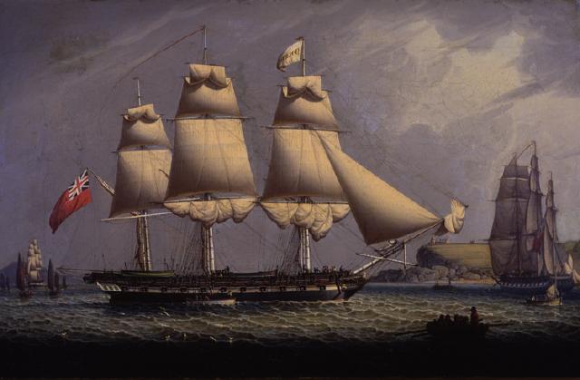 Packet Ship Bolton — Robert V. Salmon