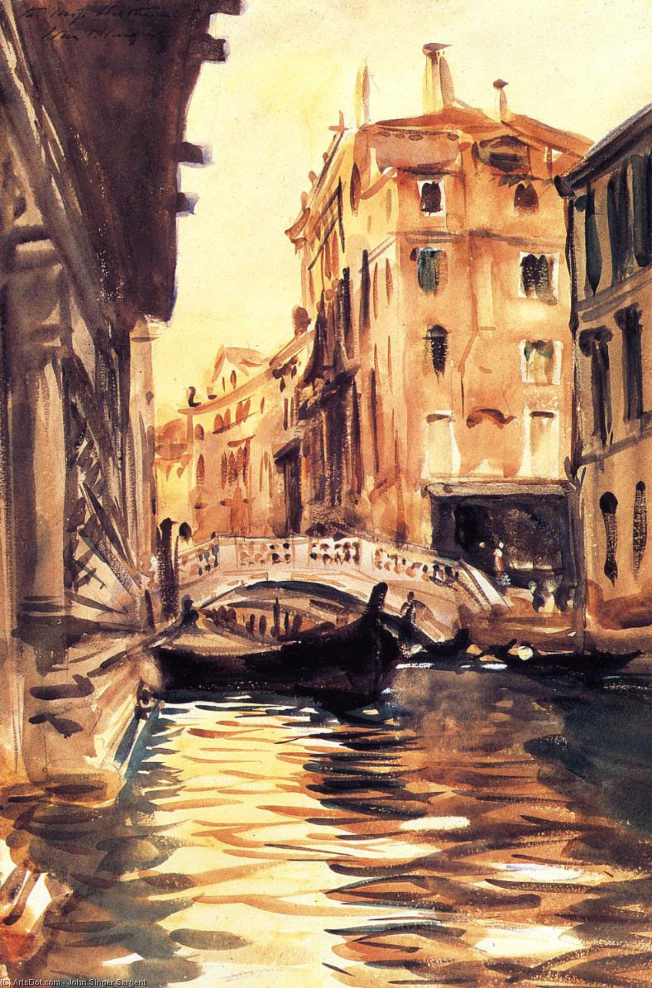 Ponte Della Canonica — ジョン・シンガー・サージェント