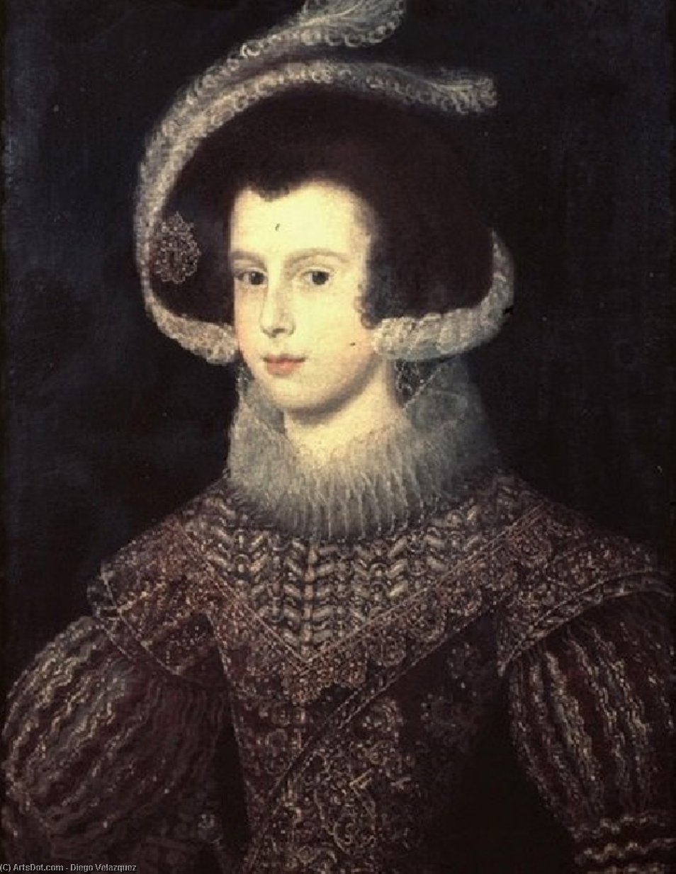 Isabella Of Bourbon — Diego Velázquez