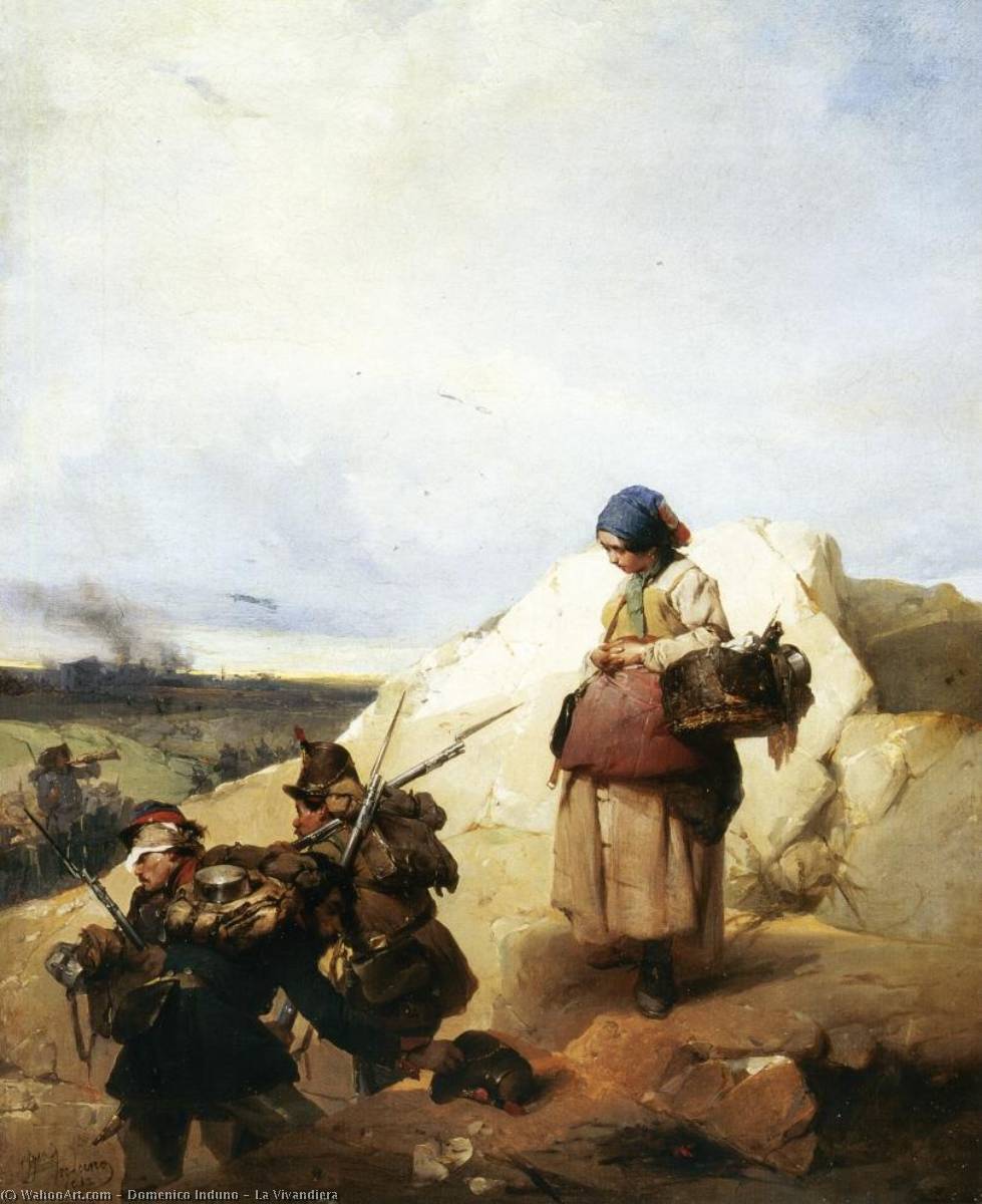 La Vivandiera — Domenico Induno
