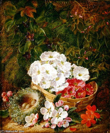 Still Life Of Bird's Nest — George Clare