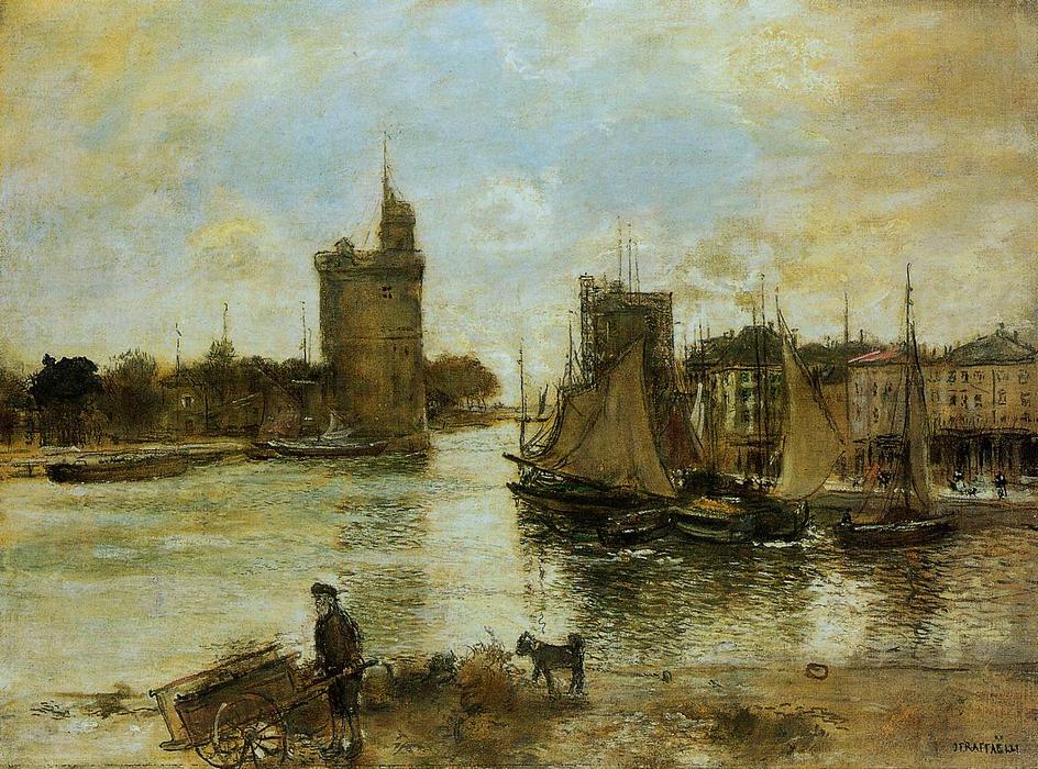 The Port Of La Rochelle In Autumn — Jean-françois Raffaelli