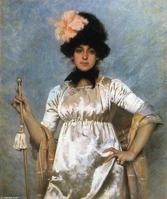 Woman Of The Directory — Charles Sprague Pearce