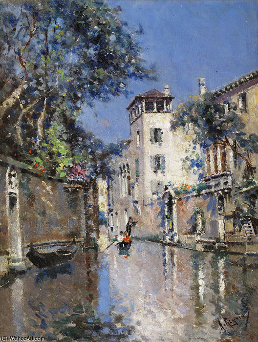 Venezianische Ansicht — Antonio Maria De La Concepcion Reyna Manescau