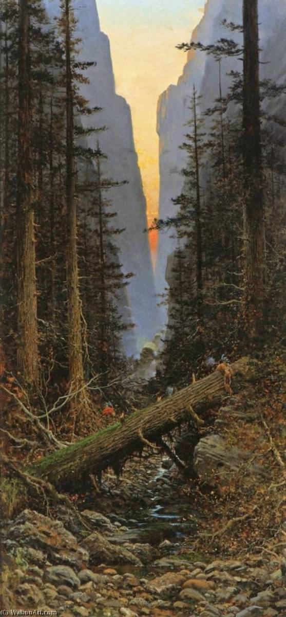 A Disputed Passage (also Known As A Disputed Passage In The Days Of '46) — Jules Tavernier