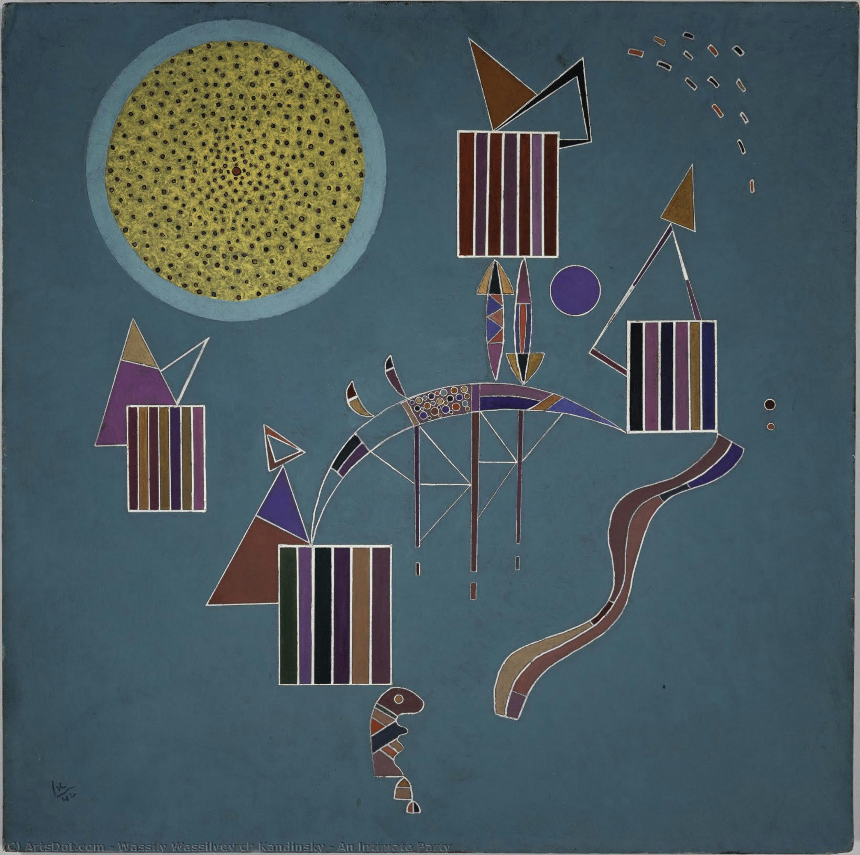 Una Fiesta Íntima — Wassily Wassilyevich Kandinsky
