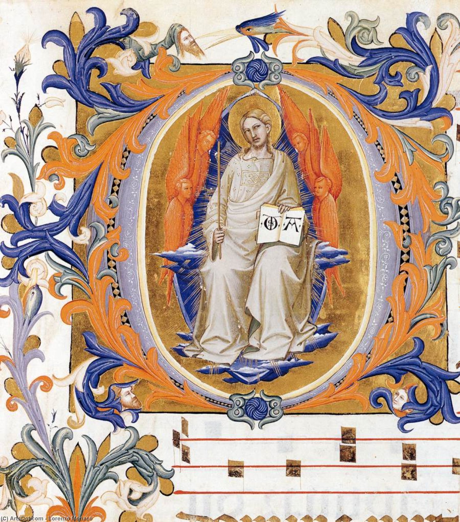 Antiphonary (cod. Cor. 1, Folio 102) — Лоренцо Монакко