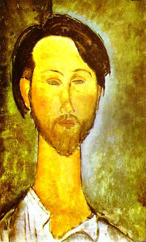 Retrato Del Poeta Y Agente De Arte Polaco Leopold Zborovski — Amedeo Modigliani