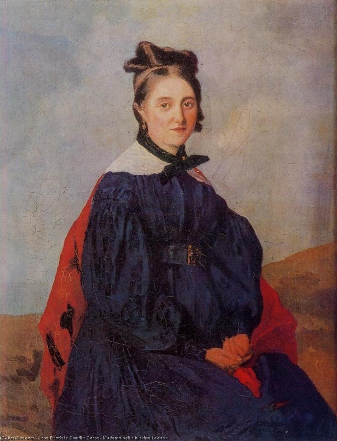 Mademoiselle Alexina Ledoux — Jean-baptiste-camille Corot