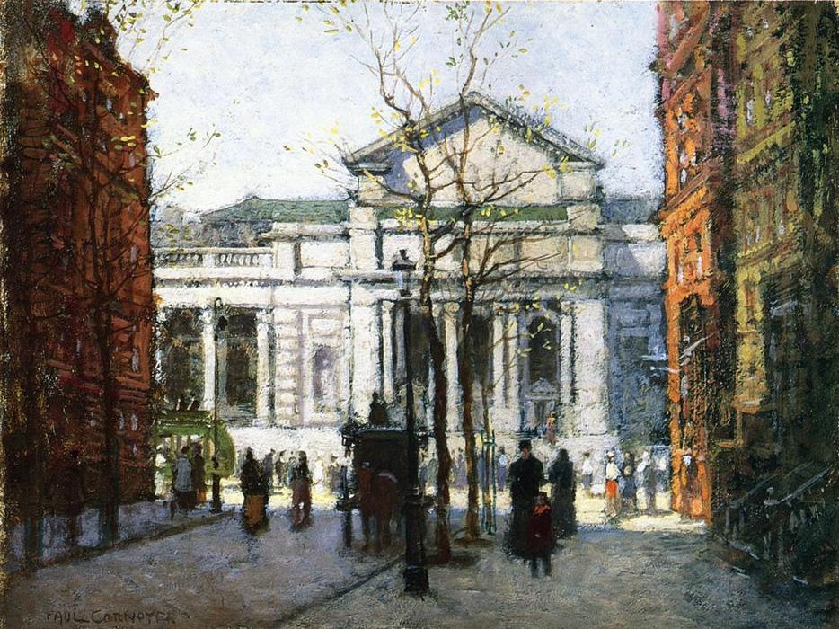 The New York Library — Paul Cornoyer