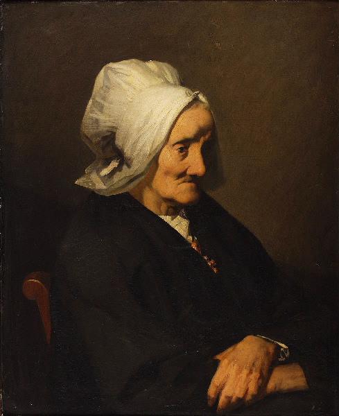 Portrait De Madame Veuve Roumy — Žan Fransoa Mile