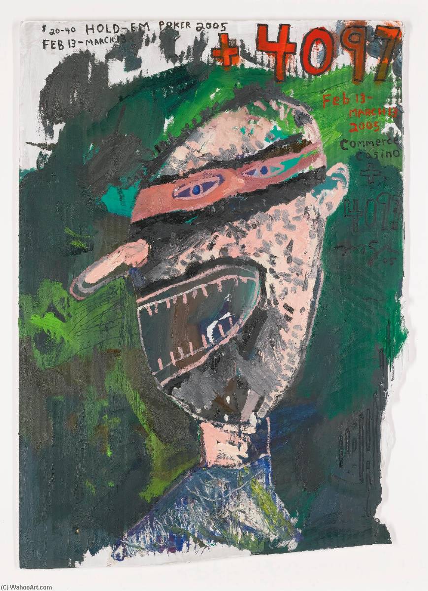 Poker Face (4,097) — Mark Grotjahn