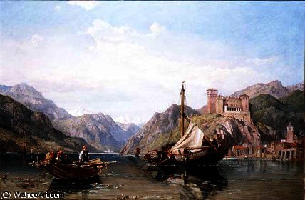 Angera On Lake Maggiore — George Clarkson Stanfield