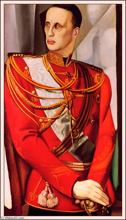 Portrait Of Grand Duke Gavriil Kostantinovic — Tamara De Lempicka