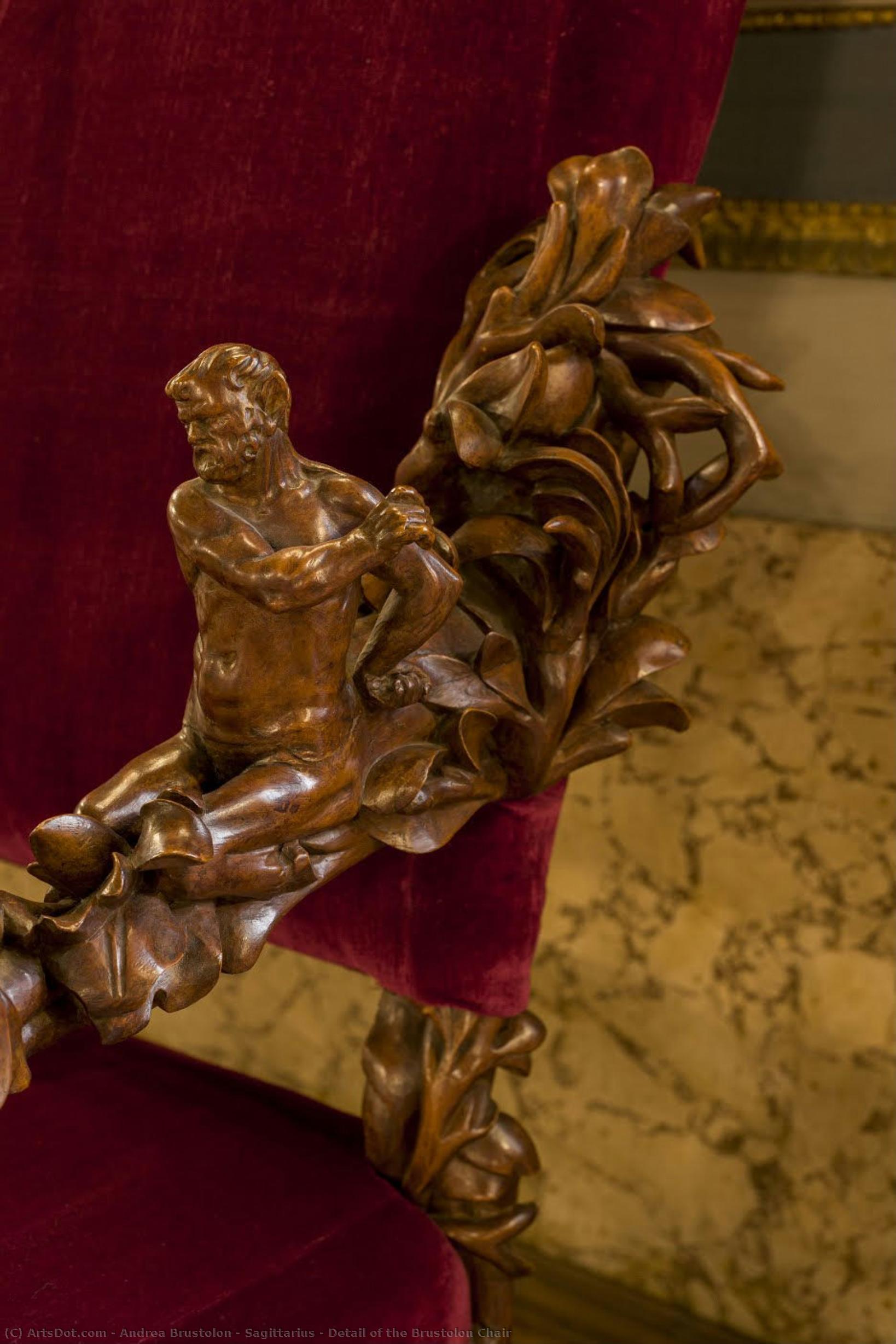 Sagittarius - Detail Of The Brustolon Chair — Andrea Brustolon