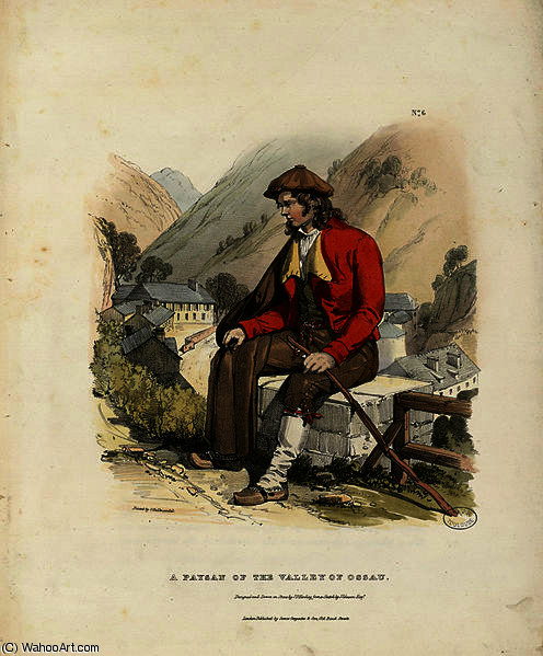 A Paysan Of The Valley Of Ossau — Charles Duffield Harding