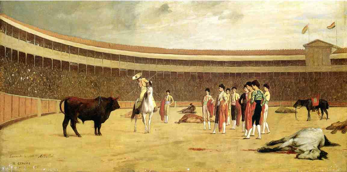Bull And Picador — Jean-léon Gérôme