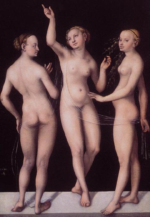 Las Tres Gracias — Lucas Cranach El Viejo