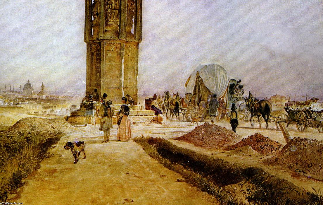 Rush Hour Traffic On The National Road — Rudolf Von Alt