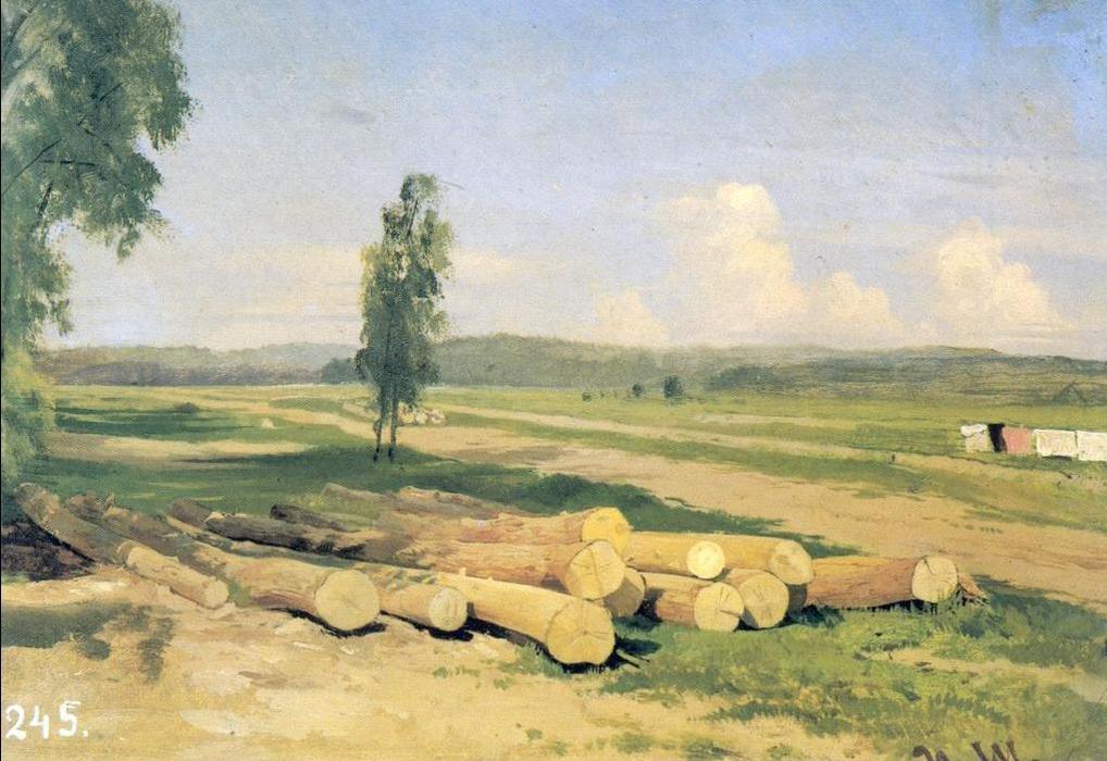 Logs — Ivan Ivanovich Shishkin