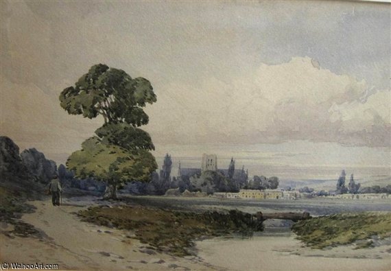 A Figure On A Path By A River — Джон Кэллоу