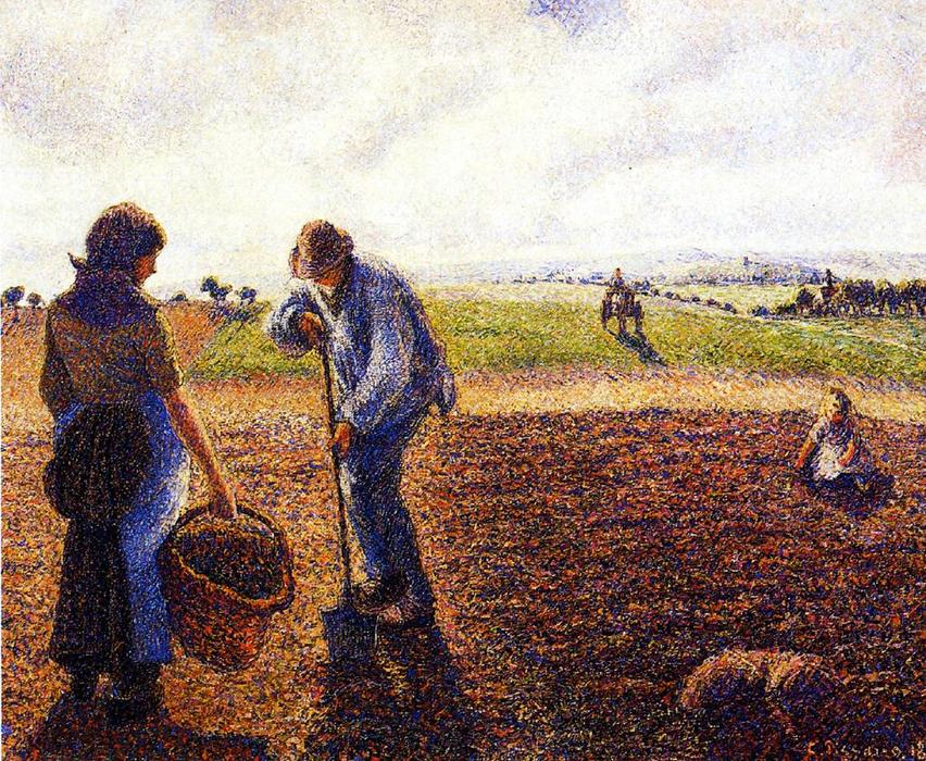 Bauernfeld Bei Eragny — Camille Pissarro