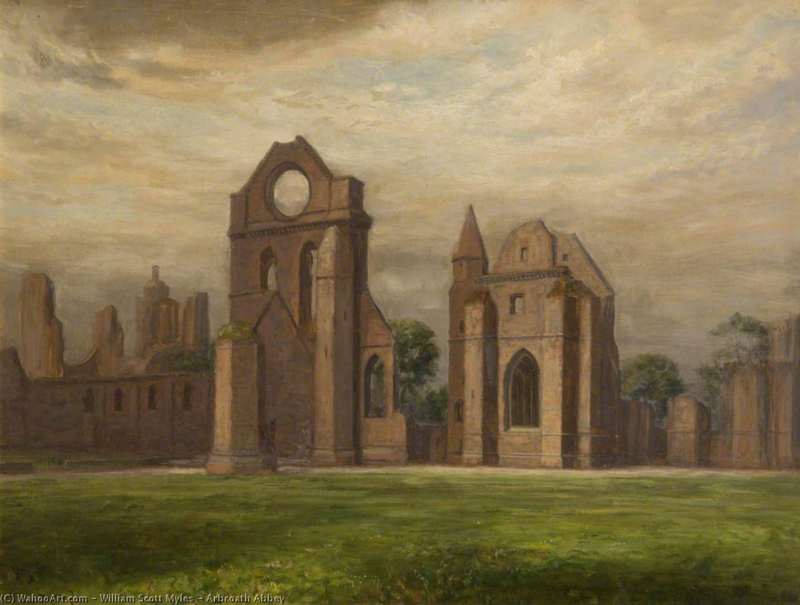 Arbroath Abbey — William Scott Myles