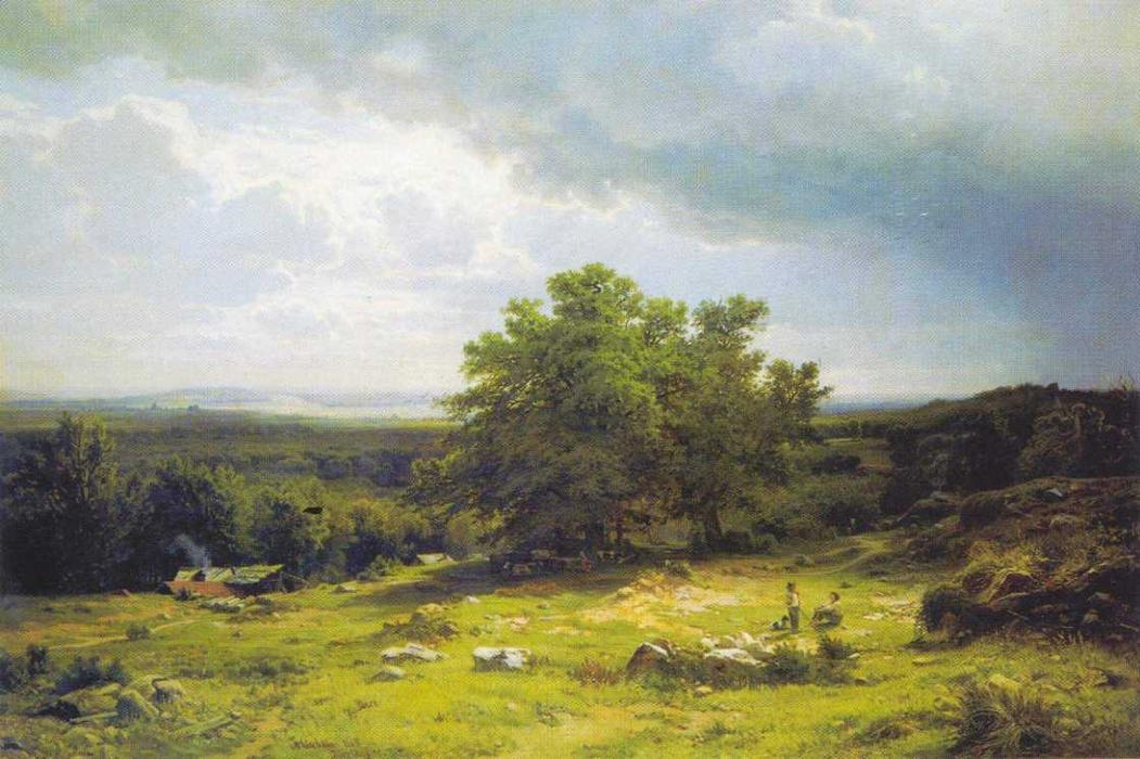 View Near Dusseldorf — Иван Шишкин