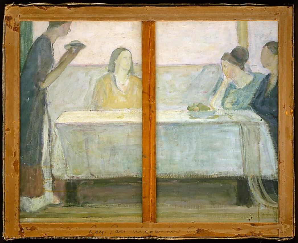 Studie Für "christ Am Hause Lazarus" — Henry Ossawa Tanner
