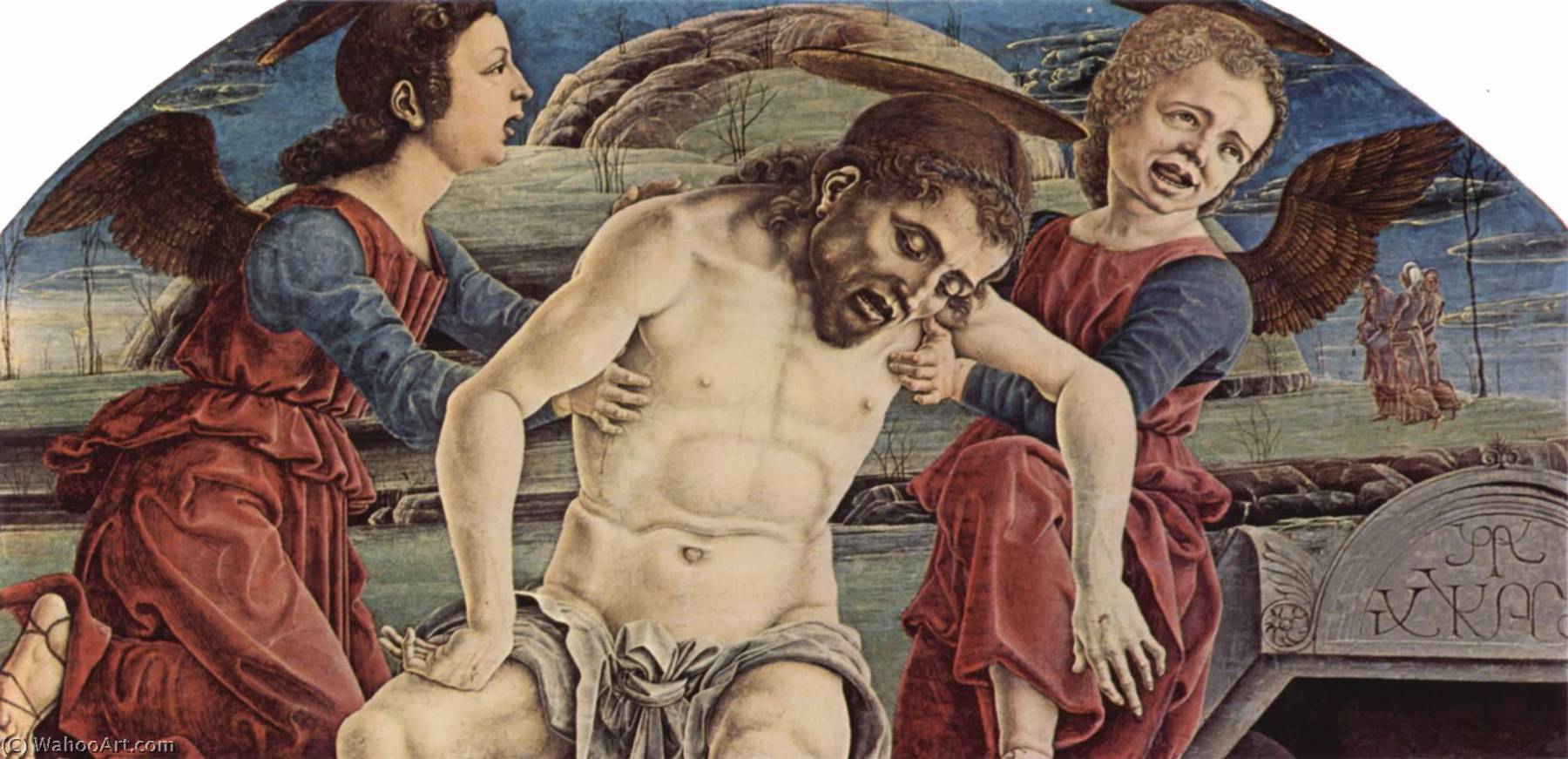 Deutsch Engelpietà, Fragment — Cosmè Tura