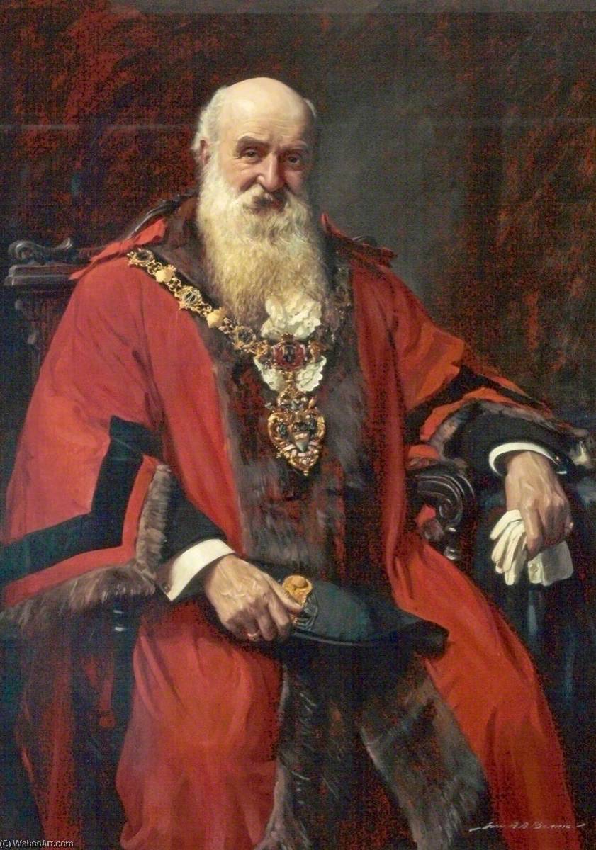 Alderman Francis Storey, Mayor Of Wallasey — John Archibald Alexander Berrie